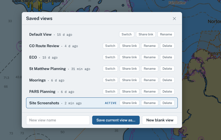 Plotroom's chart display controls shown with the affected chart visible behind them.